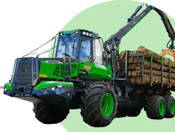 Решение для лесотранспортной техники