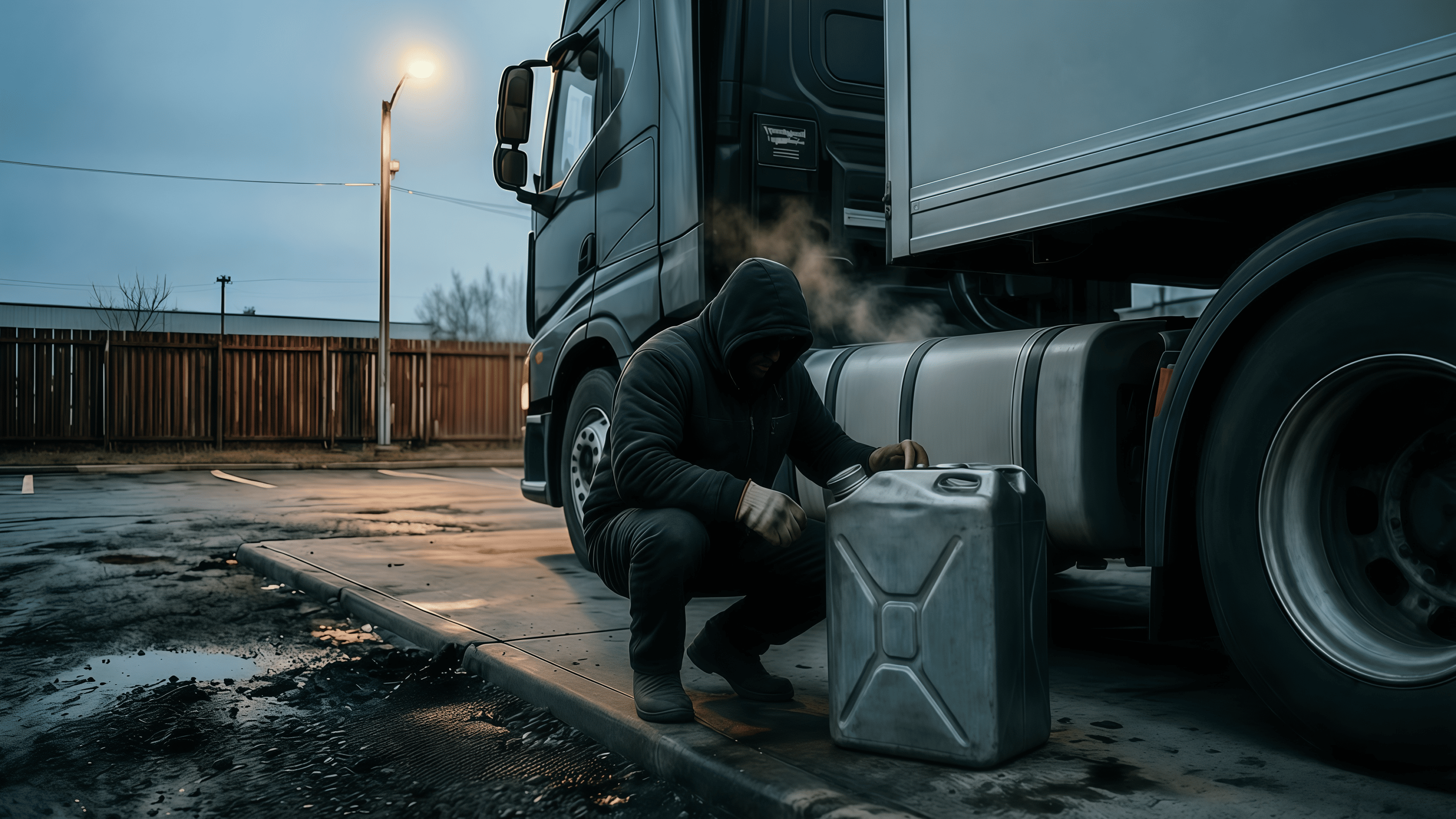 Борьба с воровством топлива в компании и на предприятии